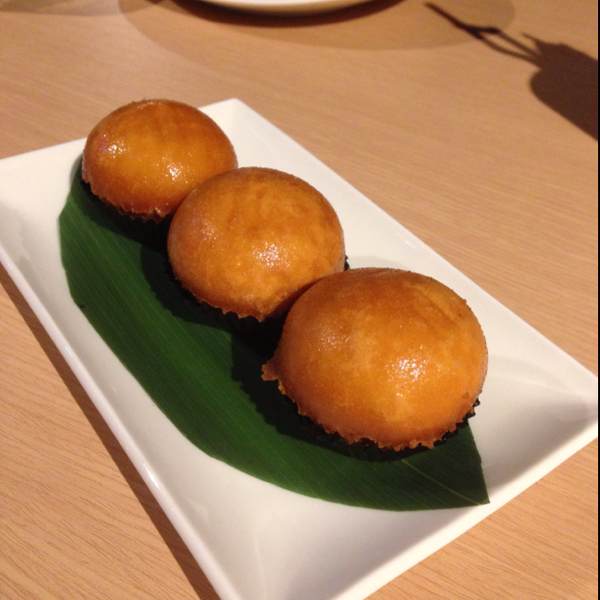 Crispy Bun w Salted Egg Yolk at MAD (Modern Asian Diner) by TungLok on #foodmento http://foodmento.com/place/492