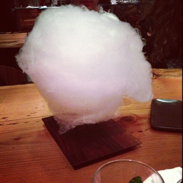Cotton Candy Dessert at Slanted Door on #foodmento http://foodmento.com/place/494