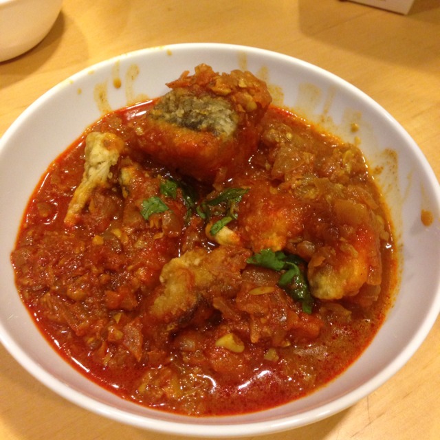 Burmese Style Curry (Catfish) from Burma Superstar on #foodmento http://foodmento.com/dish/2808
