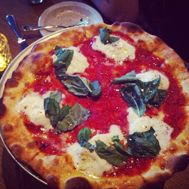 Margherita Burrata Pizza at Beretta on #foodmento http://foodmento.com/place/498
