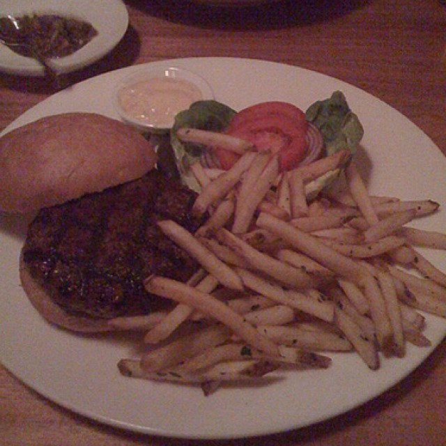 Zare Lamb Burger at Zaré at Fly Trap on #foodmento http://foodmento.com/place/509