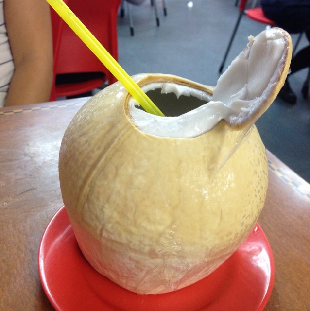 Fresh Thai Coconut at Penang Seafood Restaurant on #foodmento http://foodmento.com/place/513