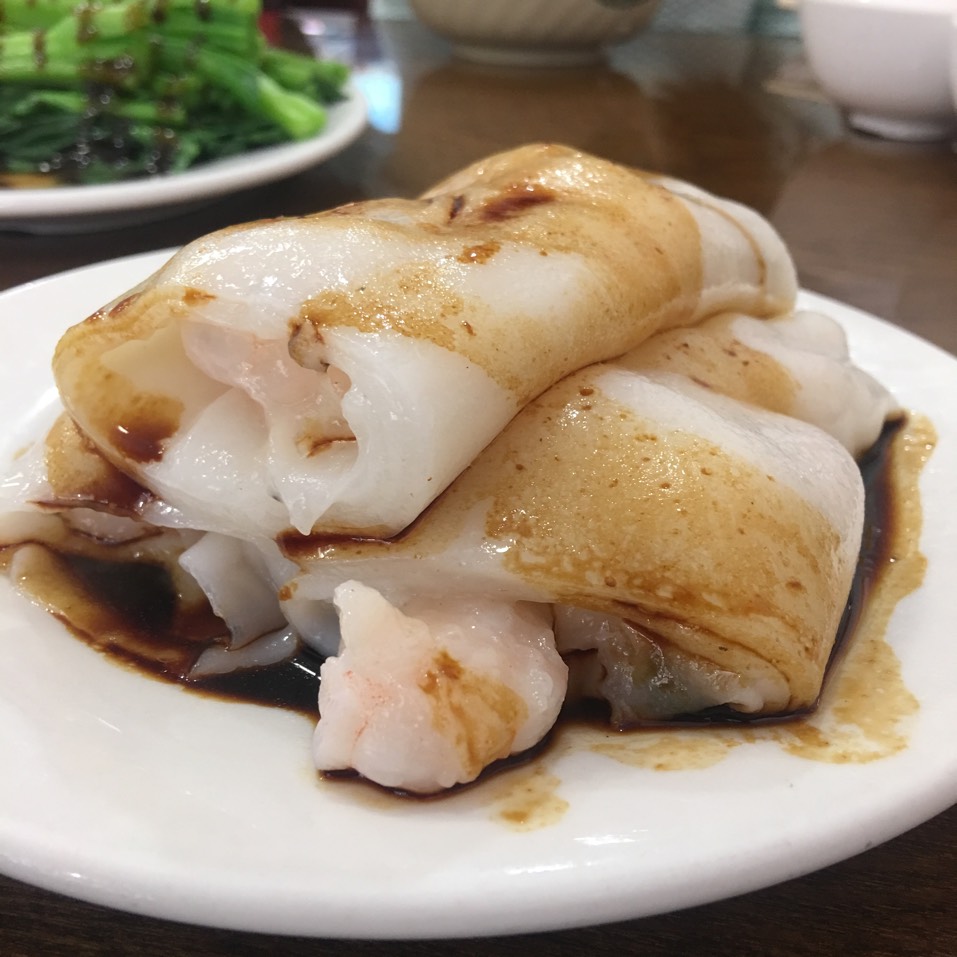Shrimp Cheong Fun (Rice Noodle Rolls) at Shun Wang Restaurant on #foodmento http://foodmento.com/place/5156