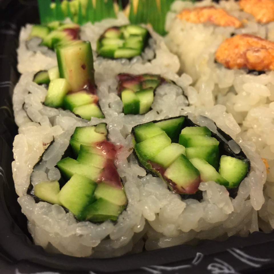 Ume Shiso Cucumber Roll at Sushi Yasaka on #foodmento http://foodmento.com/place/5216
