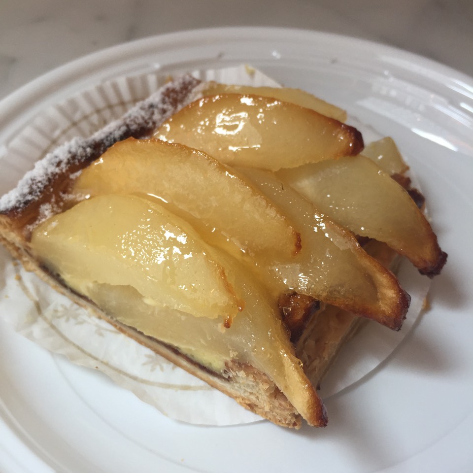 Pear Tart from Almondine Bakery on #foodmento http://foodmento.com/dish/31280