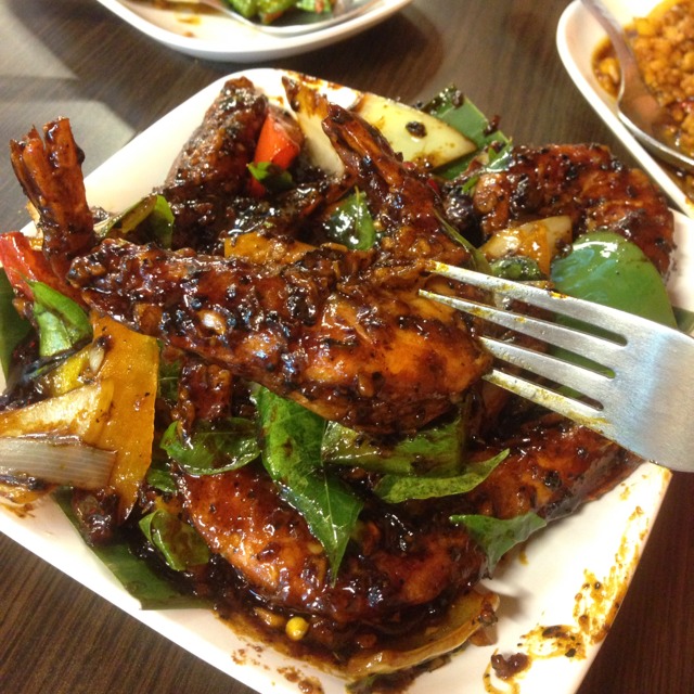Black Pepper Prawn from Maekhong Thai Cuisine (CLOSED) on #foodmento http://foodmento.com/dish/3120