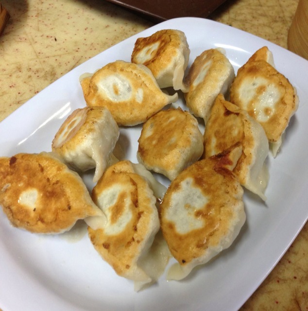 Pan-fried Dumplings from Zhong Guo La Mian Xiao Long Bao on #foodmento http://foodmento.com/dish/1999