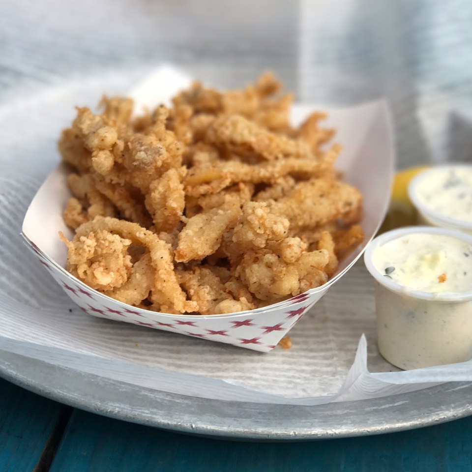 Fried Clam Strips from Lobster Joint on #foodmento http://foodmento.com/dish/21908