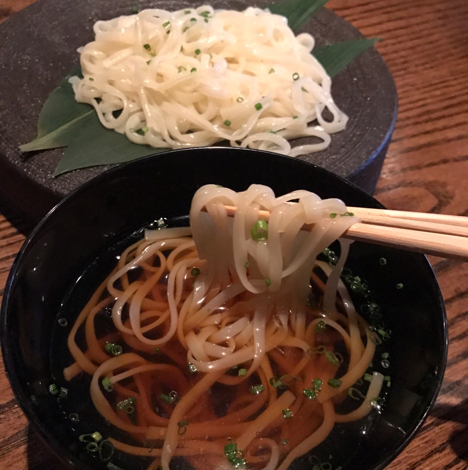 Cold Inaniwa Udon Noodles at Saikai Dining Bar on #foodmento http://foodmento.com/place/5576