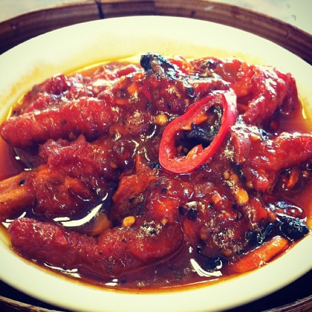 Spicy Chicken Feet at Mongkok Dim Sum 旺角點心 on #foodmento http://foodmento.com/place/562