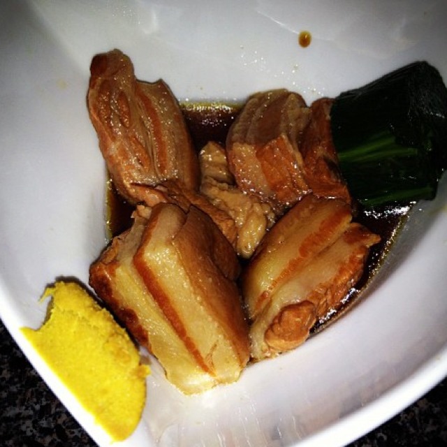 Buta Kakuni (Braised Pork Belly) at Izakaya Sozai on #foodmento http://foodmento.com/place/563