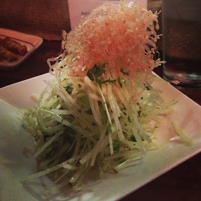 Daikon Salad w Cilantro Vinegarette  at Izakaya Sozai on #foodmento http://foodmento.com/place/563