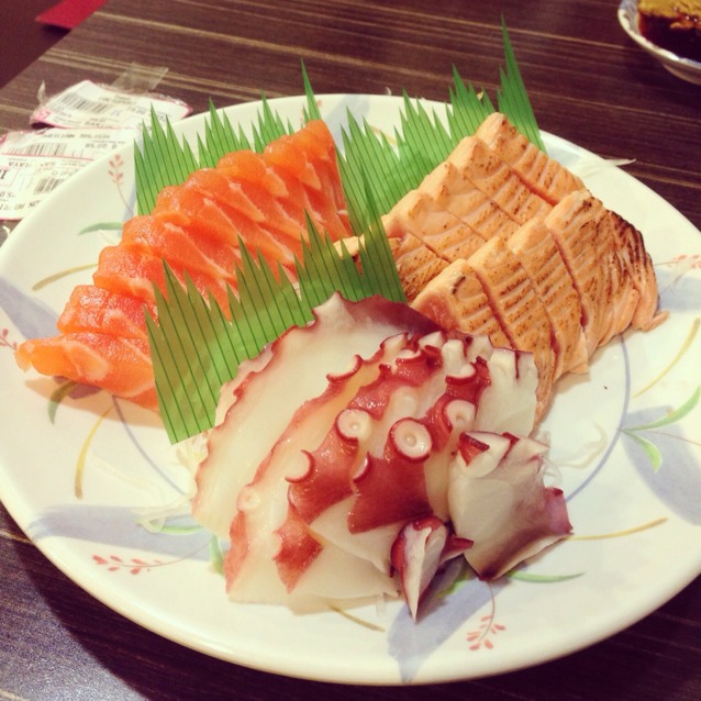 Sashimi (pre cut blocks) at Fish Mart Sakuraya on #foodmento http://foodmento.com/place/566