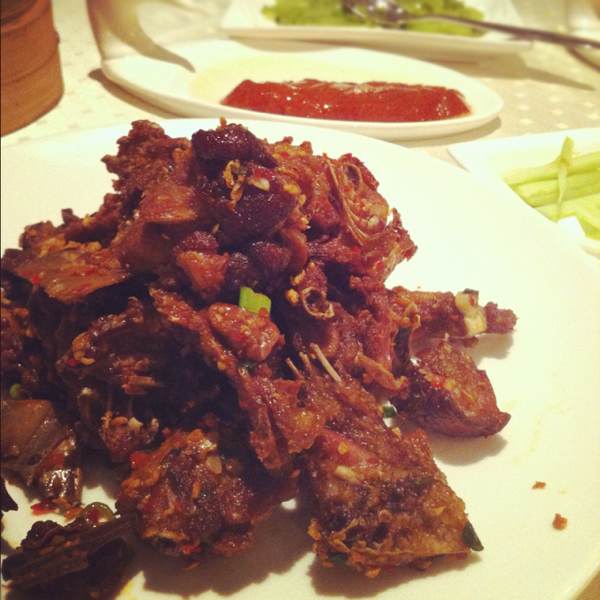 Fried Duck Carcass at Imperial Treasure Super Peking Duck Restaurant on #foodmento http://foodmento.com/place/56