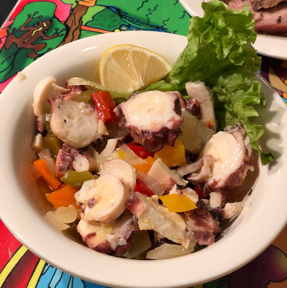 Ensalada de Pulpo (Octopus Salad) from Casa Adela on #foodmento http://foodmento.com/dish/38920