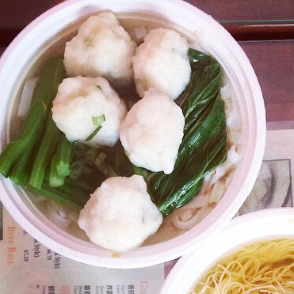 Fish ball noodle soup from Sifu Chio on #foodmento http://foodmento.com/dish/22857