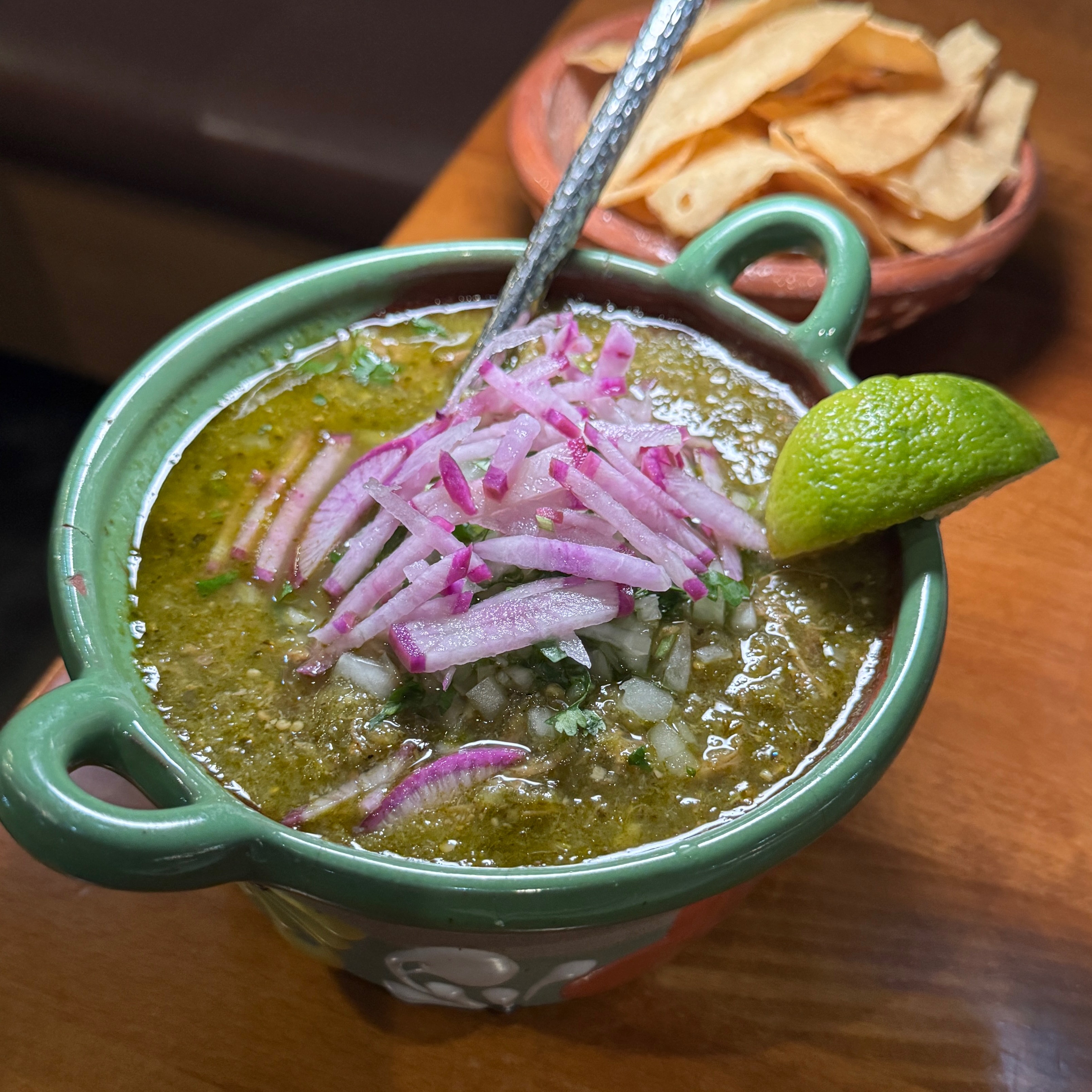 Pozole $10 at Guerrilla Tacos (CLOSED) on #foodmento http://foodmento.com/place/5798
