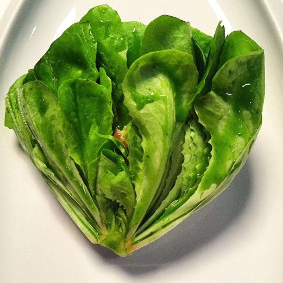 Caesar Salad In Emilia at Osteria Francescana on #foodmento http://foodmento.com/place/5815