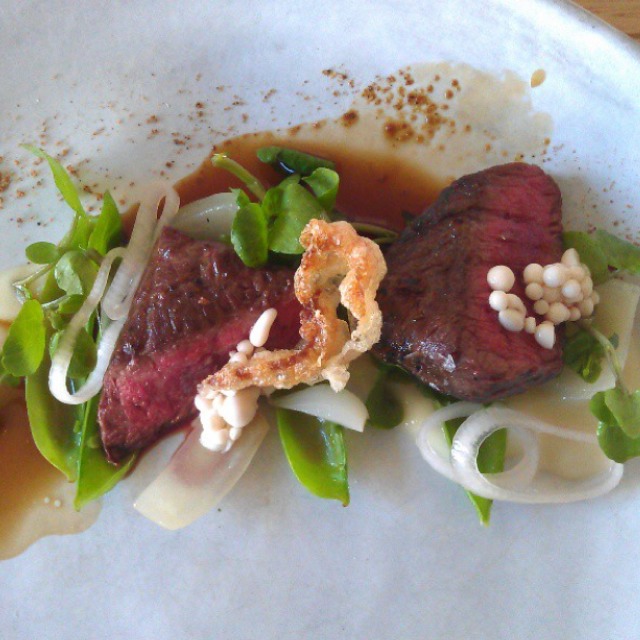 Wagyu Beef, Snap Peas, Horseradish... at Commonwealth on #foodmento http://foodmento.com/place/583