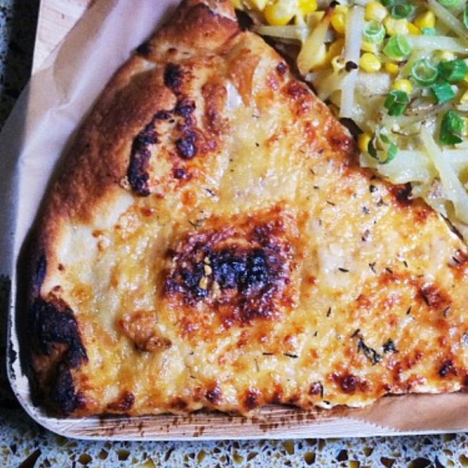 Lafayette Pizza Slice (caramelized onion, gruyere, grana Padano, mozzarella, thyme) at Pizza By Cer Tè on #foodmento http://foodmento.com/place/5858
