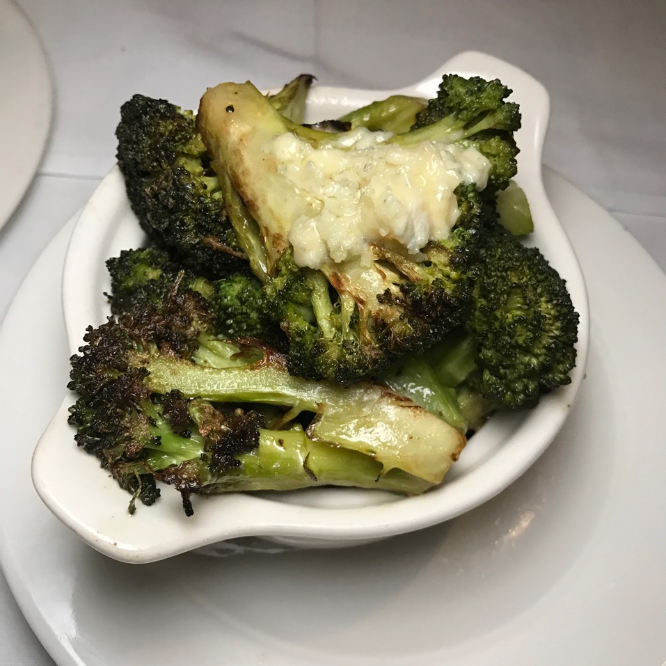 Broccoli at Delmonico's Restaurant Steak House Grill on #foodmento http://foodmento.com/place/6027