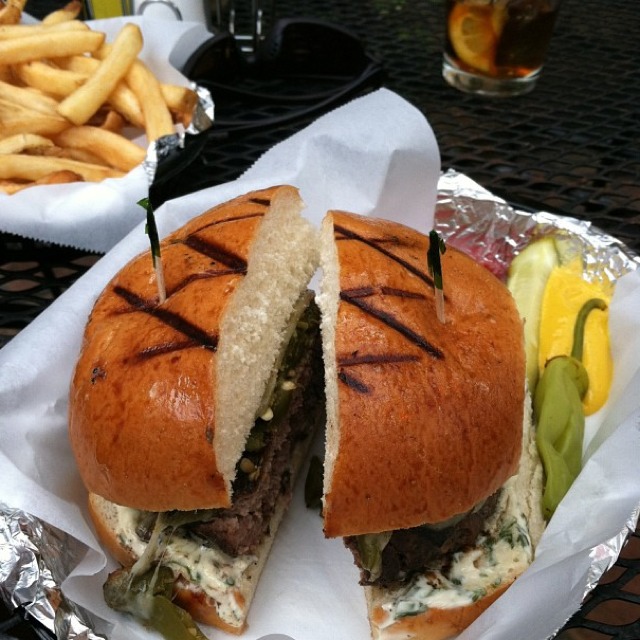 The Amarillo Burger at Casino El Camino on #foodmento http://foodmento.com/place/639