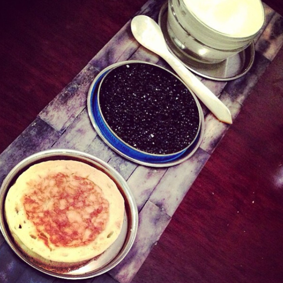 Caviar & Blini at Petrossian Boutique & Cafe on #foodmento http://foodmento.com/place/6634