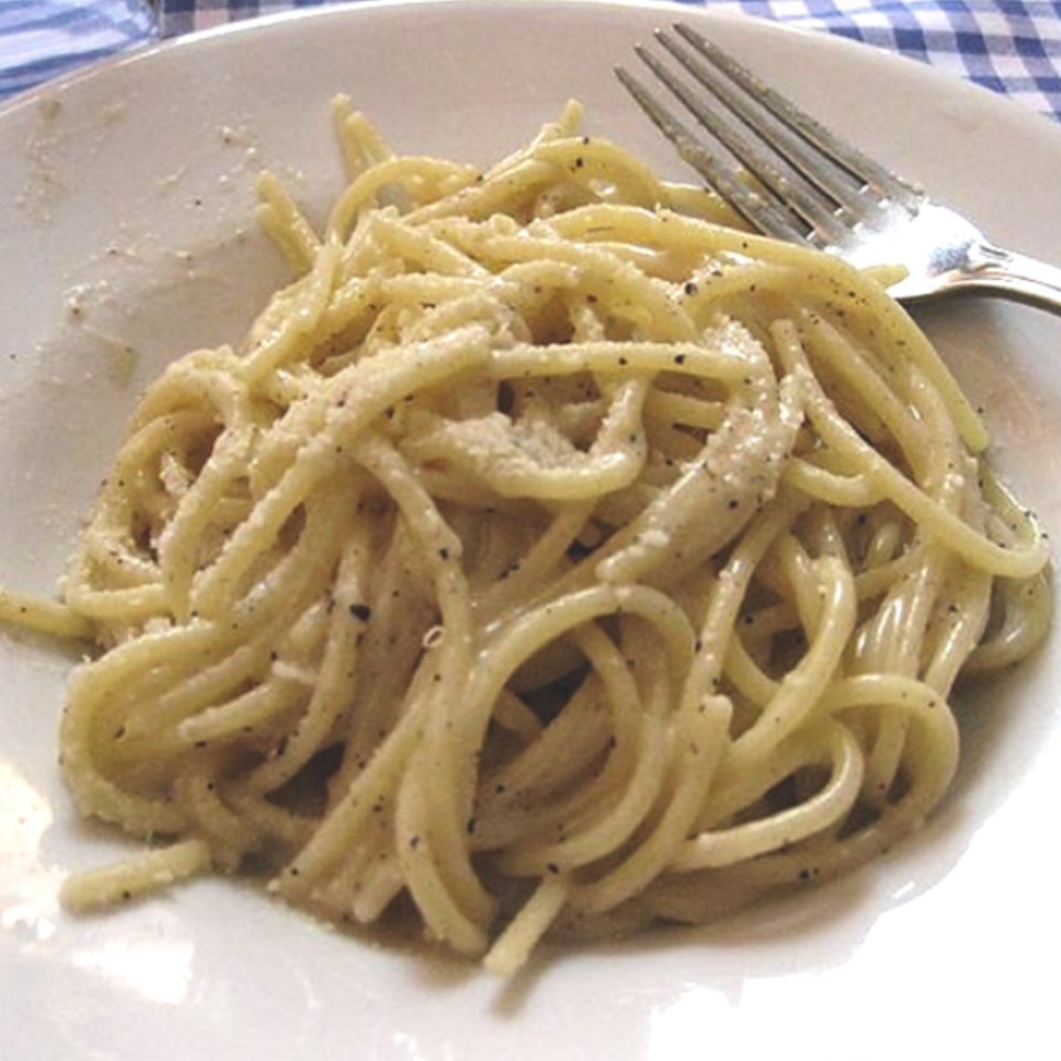Spaghetti Cacio e Pepe (Off Menu) at Sandros on #foodmento http://foodmento.com/place/6635