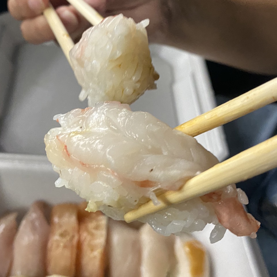 Sweet Shrimp Sushi from Echigo Sushi on #foodmento http://foodmento.com/dish/50556