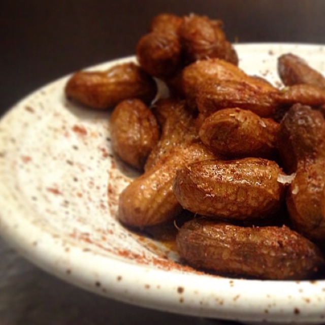 Fresh Thao Farms Peanuts (w African Spices) at Rustic Canyon Wine Bar on #foodmento http://foodmento.com/place/693