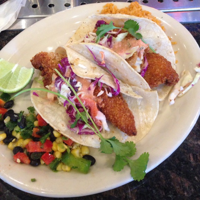 Baja Fish Tacos at Iron Cactus Mexican Grill & Margarita Bar on #foodmento http://foodmento.com/place/697