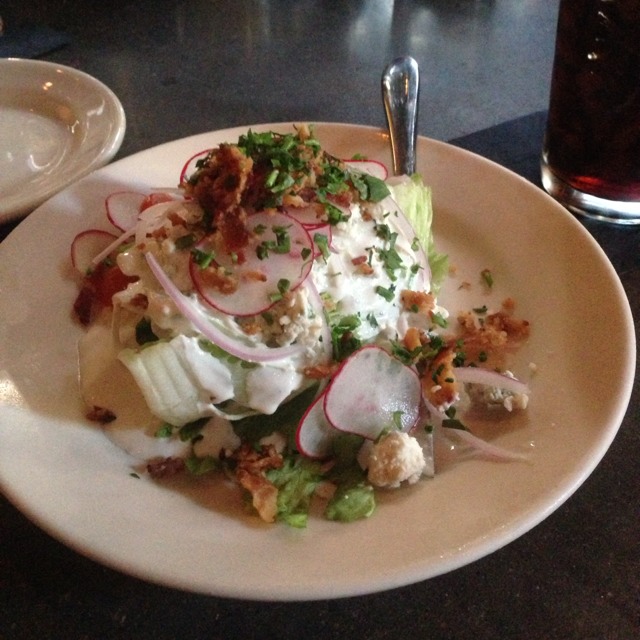 Classic Iceberg Wedge (Salad) at Lambert's Downtown BBQ on #foodmento http://foodmento.com/place/707