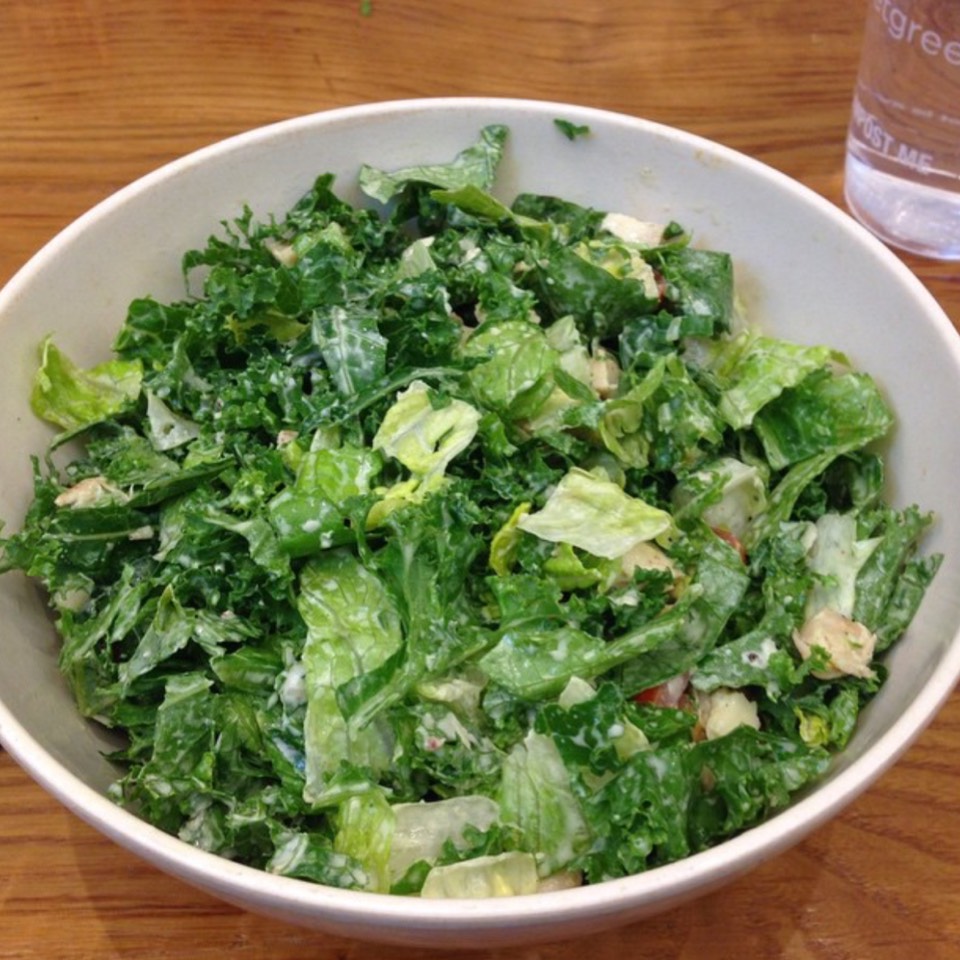 Kale Caesar Salad from Sweetgreen on #foodmento http://foodmento.com/dish/29693