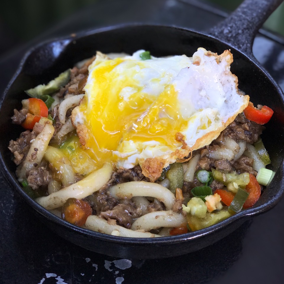 Lo See Fun (Pork & Shitaake Ragu, Rice Noodle) from Chomp Chomp (CLOSED) on #foodmento http://foodmento.com/dish/41220