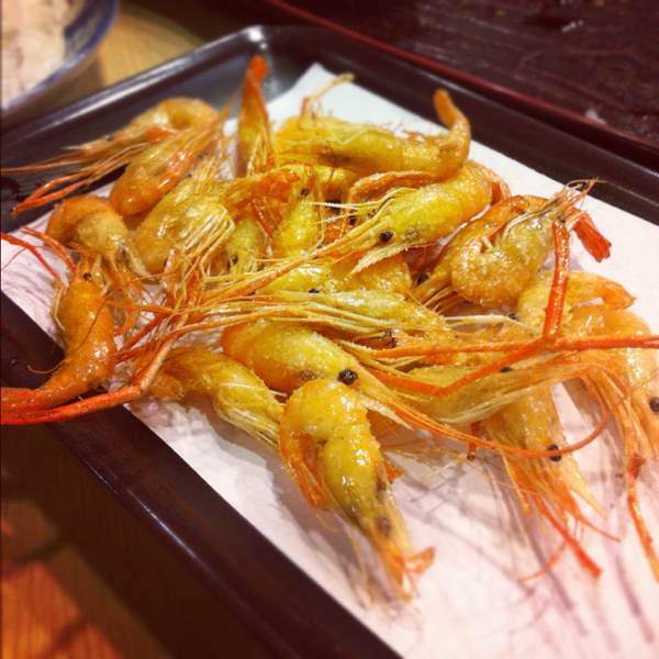 Kawaebi Karaage (Crispy Fried Shrimp) at Fish Mart Sakuraya on #foodmento http://foodmento.com/place/76