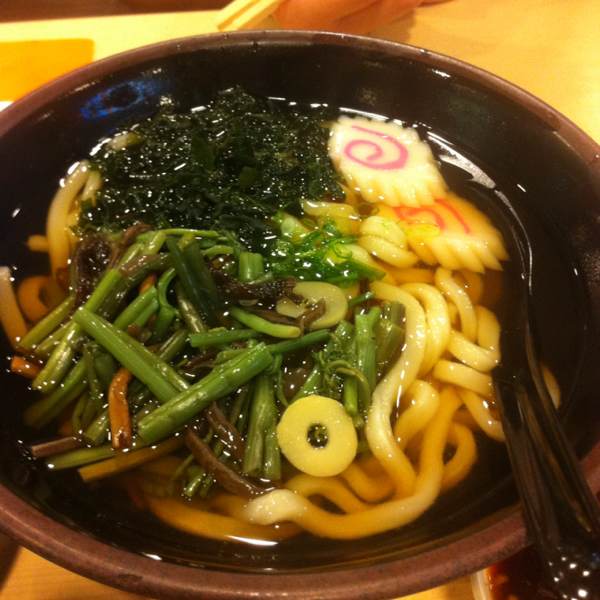 Udon Soup w Sansai (Vegetables) at Fish Mart Sakuraya on #foodmento http://foodmento.com/place/76