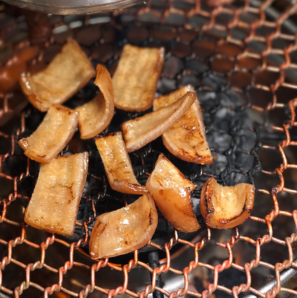 Pork Skin from Jongro BBQ on #foodmento http://foodmento.com/dish/43330