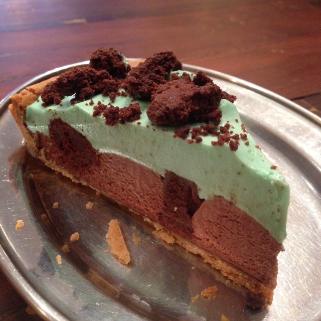 Grasshopper Mint Pie at Penny University on #foodmento http://foodmento.com/place/773