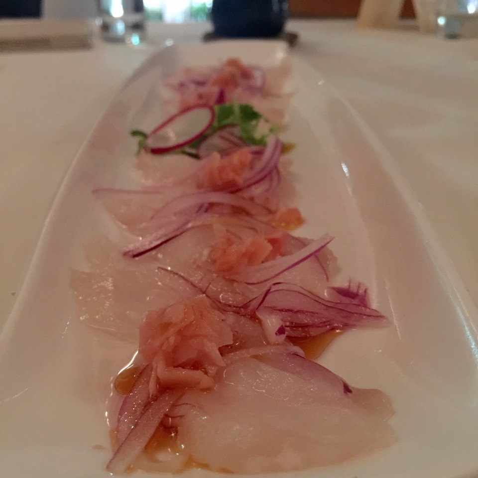 Rockfish Osuzukuri (Sashimi) from Pearl on #foodmento http://foodmento.com/dish/30506