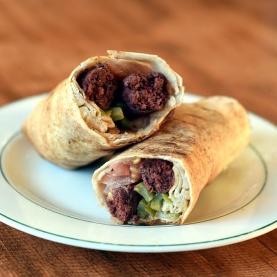Sojuk Sandwich (Spiced Lebanese Sausage) from Souk & Sandwich on #foodmento http://foodmento.com/dish/38453