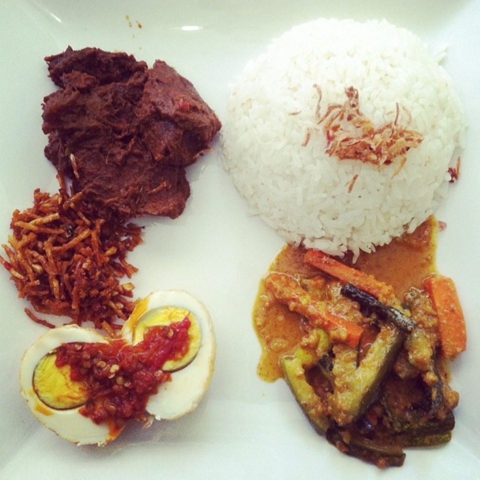 Nasi Lemak Rendang at Sky Cafe on #foodmento http://foodmento.com/place/7930