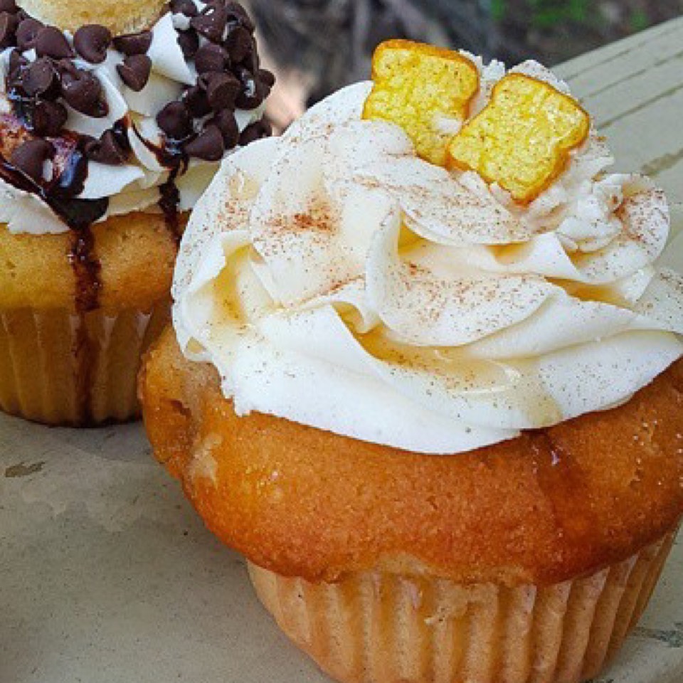 French toast cupcake from Caked Up on #foodmento http://foodmento.com/dish/31192