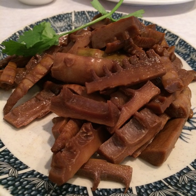 Braised Bamboo Shoots from 456 Shanghai Cuisine on #foodmento http://foodmento.com/dish/3127