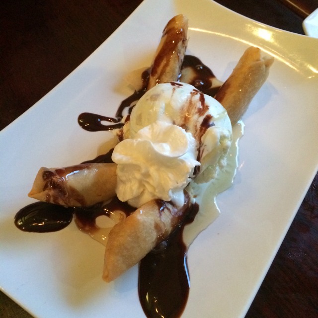 Fried Banana With Ice Cream from Ayada Thai on #foodmento http://foodmento.com/dish/10100