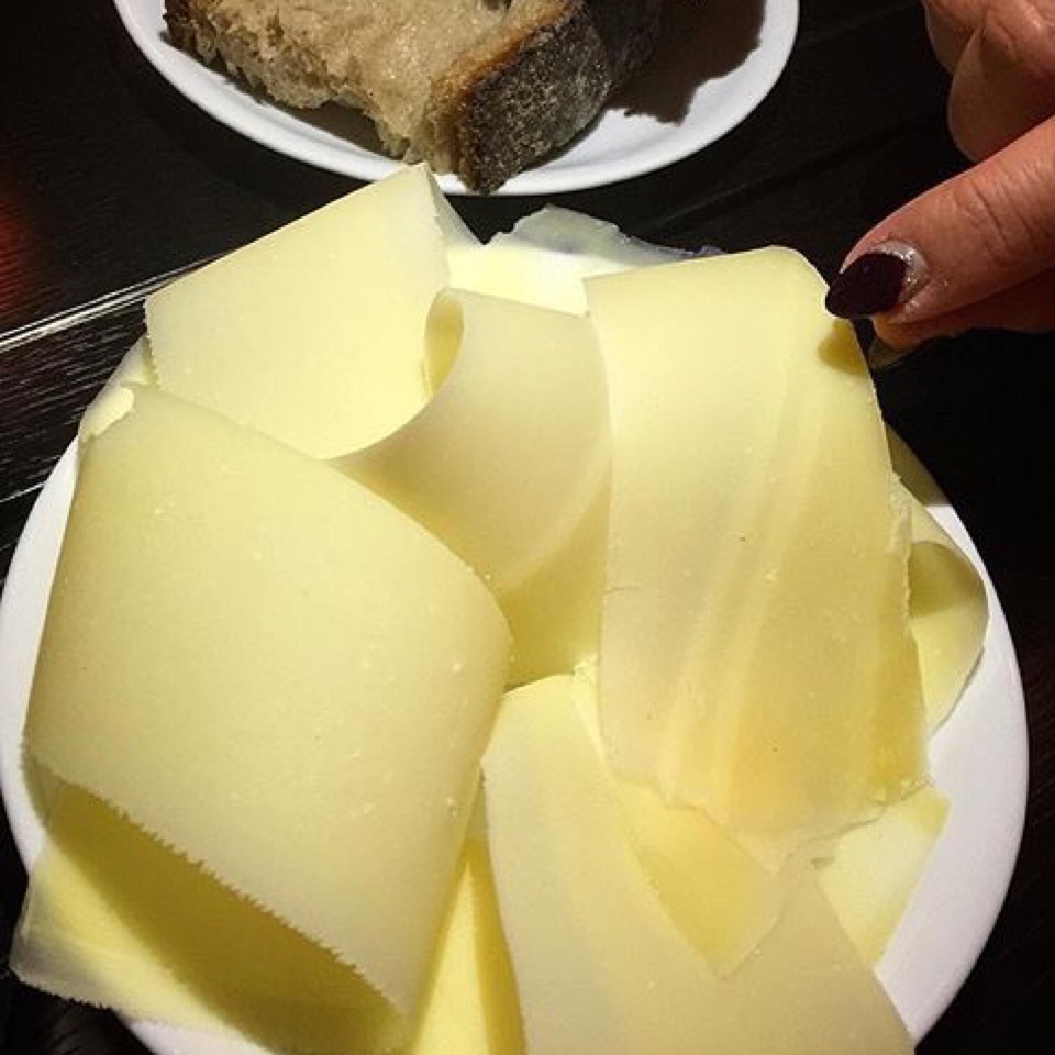 Cheese & bread (Shaved Comte) at Rebelle (CLOSED) on #foodmento http://foodmento.com/place/8255