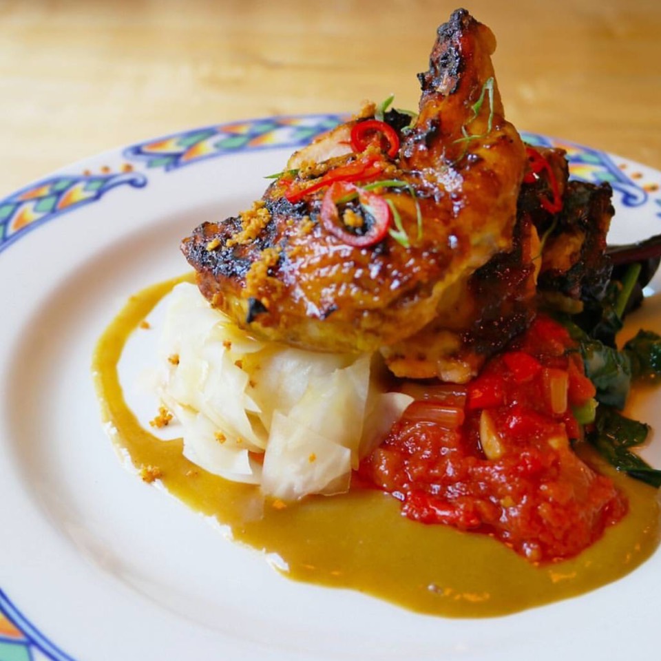 Ayam Bakar (Grilled Chicken) from Selamat Pagi on #foodmento http://foodmento.com/dish/39816
