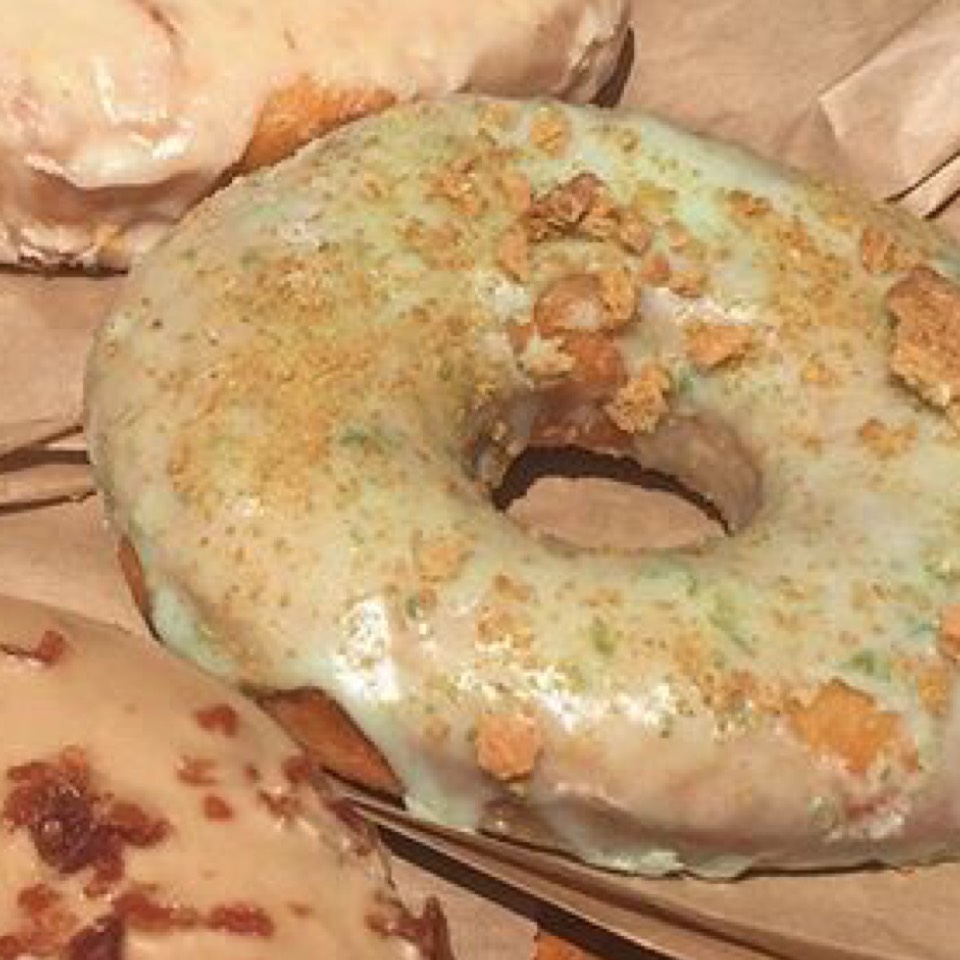 Key Lime Pie Doughnut from Gossip Coffee on #foodmento http://foodmento.com/dish/32465
