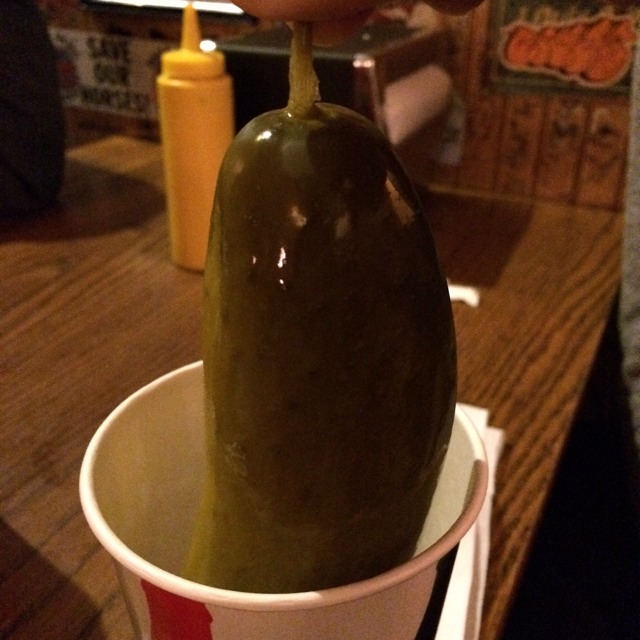 Whole Pickle at Burger Joint on #foodmento http://foodmento.com/place/830