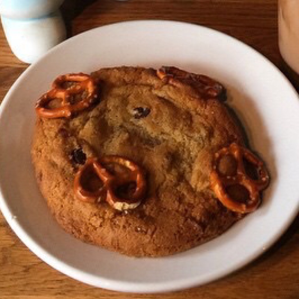 Chocolate Chip Pretzel Cookie from The Wormhole Coffee on #foodmento http://foodmento.com/dish/32683