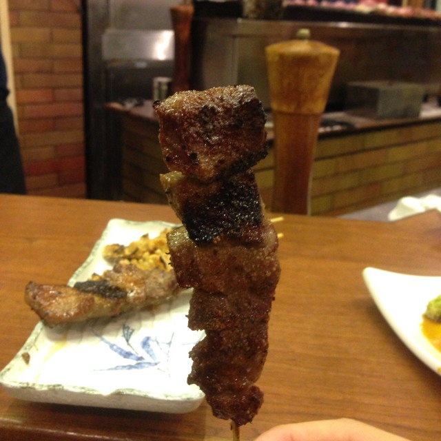 Ox Tongue Yakitori from Nanbantei Japanese Restaurant on #foodmento http://foodmento.com/dish/3406